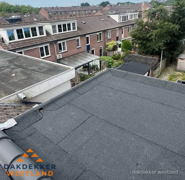 Dakinspectie plat dak aanbouw in Westland Dakinspectie plat dak aanbouw in Westland